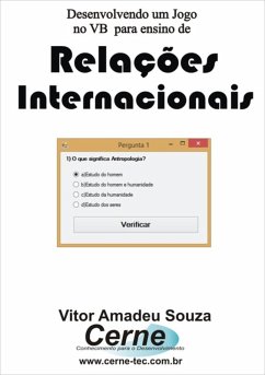 Cover Desenvolvendo Um Jogo No Vb Para Ensino De Relações Internacionais (eBook, PDF)