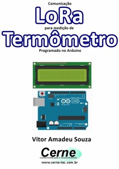 Cover Comunicação Lora Para Medição De Termômetro Programado No Arduino (eBook, PDF)