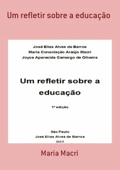 Cover Um Refletir Sobre A Educação (eBook, PDF)
