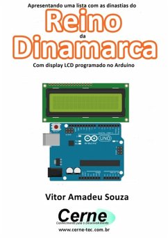 Cover Apresentando Uma Lista Com A Dinastia Do Reino Da Dinamarca Com Display Lcd Programado No Arduino (eBook, PDF)