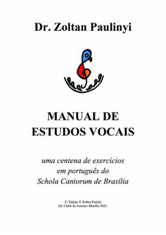 Cover Manual De Estudos Vocais (eBook, PDF)