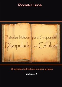 Cover Estudos Bíblicos Para Grupos De Discipulado Ou Células - Vol. 2 (eBook, PDF)
