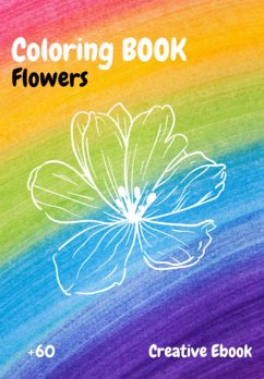 Cover Livro Para Colorir Flores (eBook, PDF)