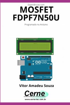 Cover Experiências Com O Mosfet Fdpf7n50u Programado No Arduino (eBook, PDF)
