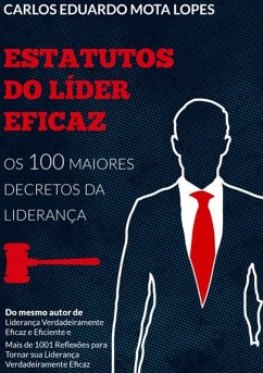 Cover Estatutos Do Líder Eficaz (eBook, PDF)