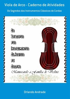 Cover Viola De Arco - Caderno De Atividades (eBook, PDF)