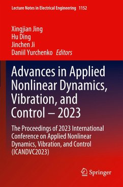 Cover Advances in Applied Nonlinear Dynamics, Vibration, and Control - 2023