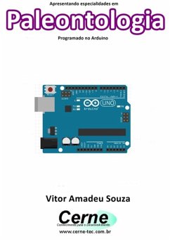 Cover Apresentando Especialidades Em Paleontologia Com Display Lcd Programado No Arduino (eBook, PDF)