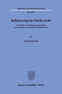 Cover Influencing im Werberecht