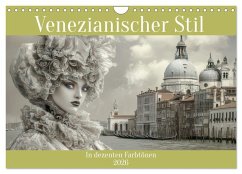 Cover Venezianischer Stil - In dezenten Farbtönen (Wandkalender 2026 DIN A4 quer), CALVENDO Monatskalender
