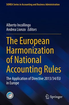 Cover The European Harmonization of National Accounting Rules