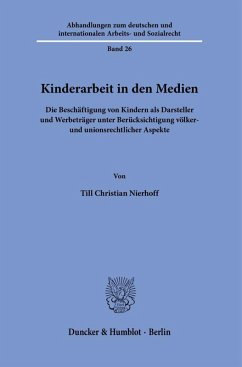 Kinderarbeit in den Medien - Nierhoff, Till Christian