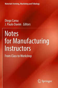 Cover Notes for Manufacturing Instructors