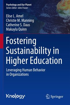 Fostering Sustainability in Higher Education - Amel, Elise L.;Manning, Christie M.;Daus, Catherine S.