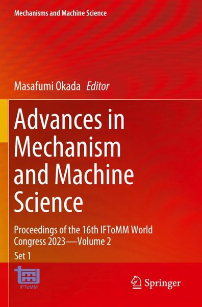 Advances in Mechanism and Machine Science Advances in Mechanism and Machine Science