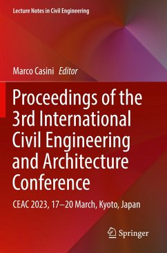 Proceedings of the 3rd International Civil Engineering and Architecture Conference