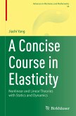 A Concise Course in Elasticity A Concise Course in Elasticity