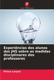 Experiências dos alunos dos JHS sobre as medidas disciplinares dos professores