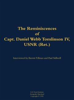 Cover The Reminiscences of Capt. Daniel Webb Tomlinson IV, Usnr (Ret.)