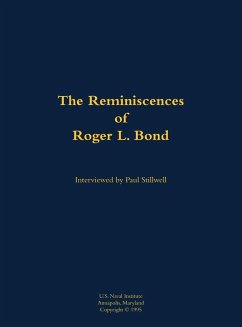 Cover The Reminiscences of Roger L. Bond