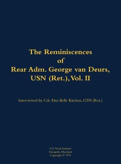 Cover The Reminiscences of Rear Adm. George Van Deurs, USN (Ret.), Vol. II