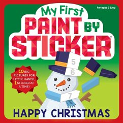 Cover My First Paint by Sticker: Happy Christmas