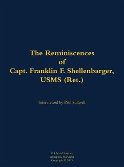 Cover The Reminiscences of Capt. Franklin F. Shellenbarger, Usms (Ret.)