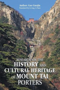 Research on the History and Cultural Heritage of Mount Tai Porters - Guojin, Gao