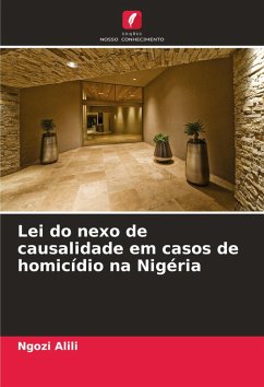 Cover Lei do nexo de causalidade em casos de homicídio na Nigéria