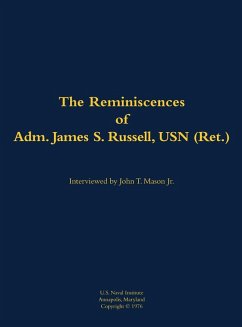 Cover The Reminiscences of Adm. James S. Russell, USN (Ret.)