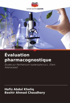 Cover Évaluation pharmacognostique