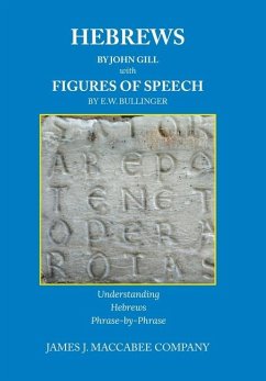 Cover Hebrews by John Gill Figures of Speech by E. W. Bullinger