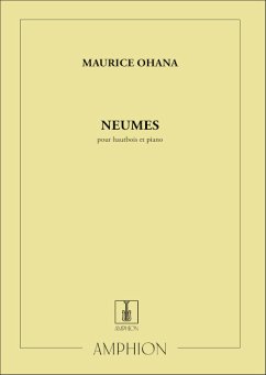 NEUMES POUR HAUTBOIS ET PIANO