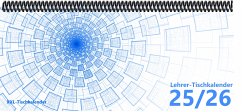 Cover Lehrer - Tischkalender 2025/26