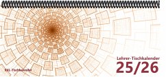 Cover Lehrer - Tischkalender 2025/26