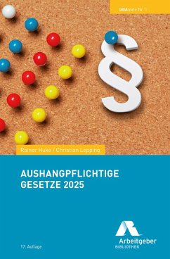 Cover Aushangpflichtige Gesetze 2025