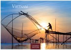 Vietnam Kalender 2026 - Wandkalender   Fotokalender Asien 35x50cm Grosses Format - Fotos von Vietnams beeindruckenden Landschaften und traditionellem Leben
