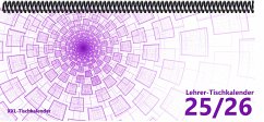 Cover Lehrer - Tischkalender 2025/26