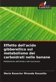 Effetto dell'acido gibberellico sul metabolismo dei carboidrati nelle banane