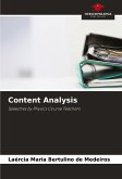Content Analysis Content Analysis