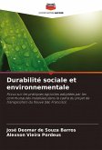 Durabilité sociale et environnementale