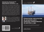 Financiación estructurada de proyectos para empresas independientes de petróleo y gas