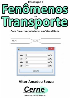 Introdução A Fenômenos De Transporte Com Foco Computacional Em Visual Basic (eBook, PDF) - Souza, Vitor Amadeu