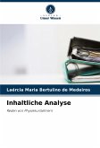 Inhaltliche Analyse Inhaltliche Analyse