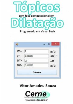 Tópicos Com Foco Computacional Em Dilatação Programado Em Visual Basic (eBook, PDF) - Souza, Vitor Amadeu