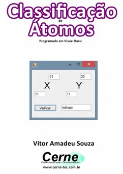 Classificação De Átomos Programado Em Visual Basic (eBook, PDF) - Souza, Vitor Amadeu