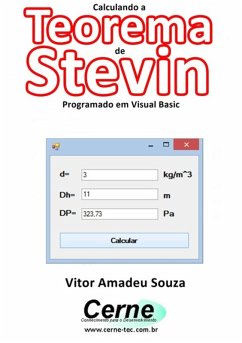 Cover Calculando O Teorema De Stevin Programado Em Visual Basic (eBook, PDF)