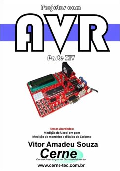 Cover Projetos Com Avr Parte Xiv (eBook, PDF)