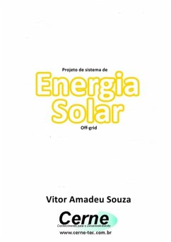 Cover Projeto De Sistema De Energia Solar Off-grid (eBook, PDF)