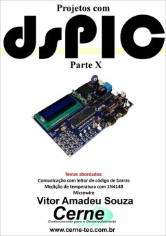 Cover Projetos Com Dspic Parte X (eBook, PDF)